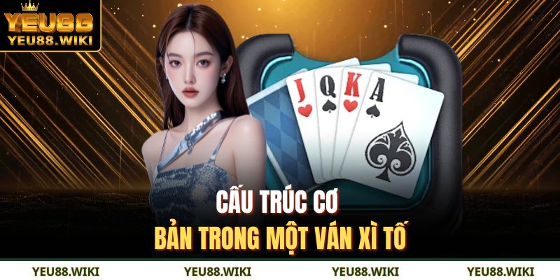 Cấu trúc cơ bản trong một ván xì tố